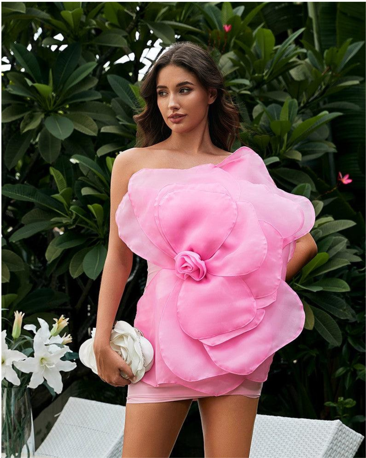 Wells Flower Clutch — bolso de mano · Novah Collection