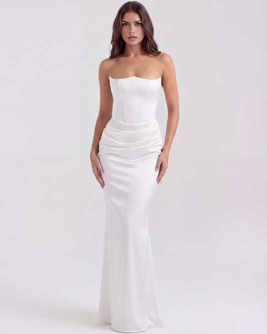 Rosalind — vestido en color blanco · Novah Collection [color:Blanco]