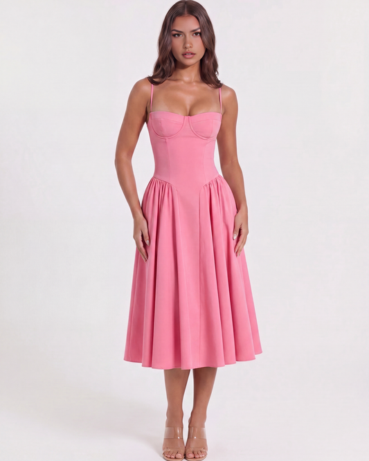 Francesca — vestido en color rosa · Novah Collection [color:Rosa]