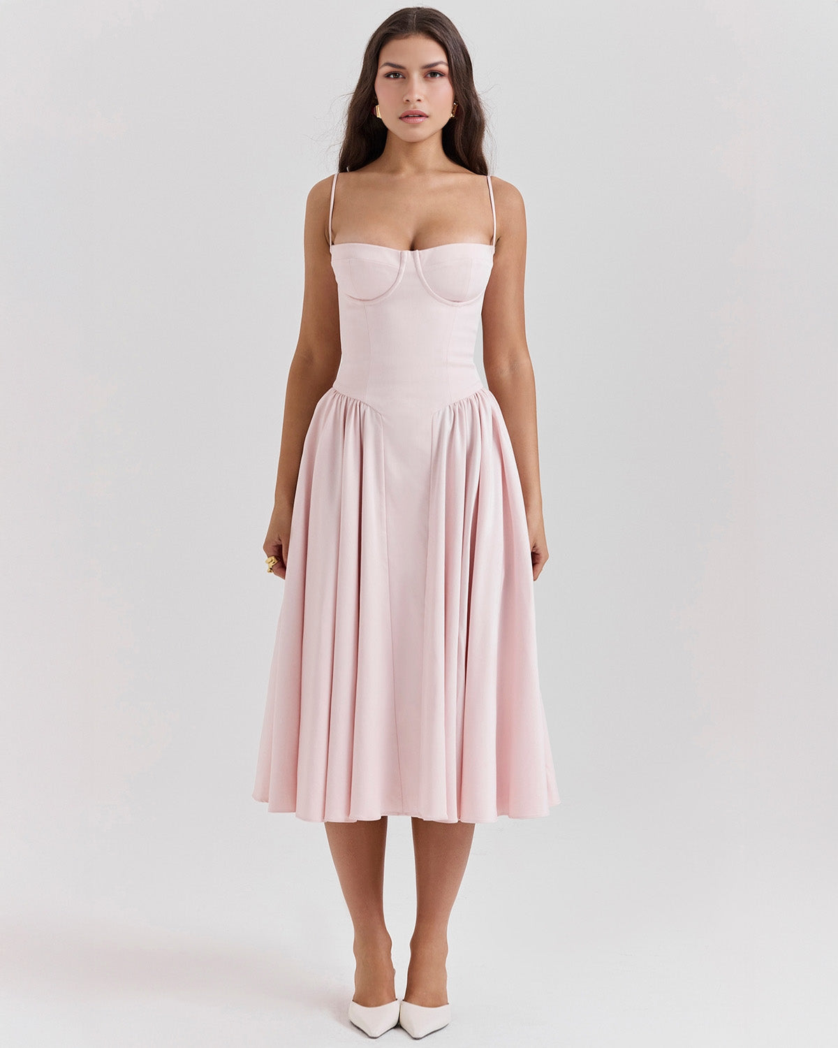 Francesca — vestido · Novah Collection [color:Rosa]