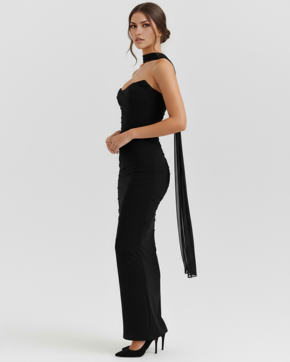 Malu — vestido en color negro · Novah Collection [color:Negro]