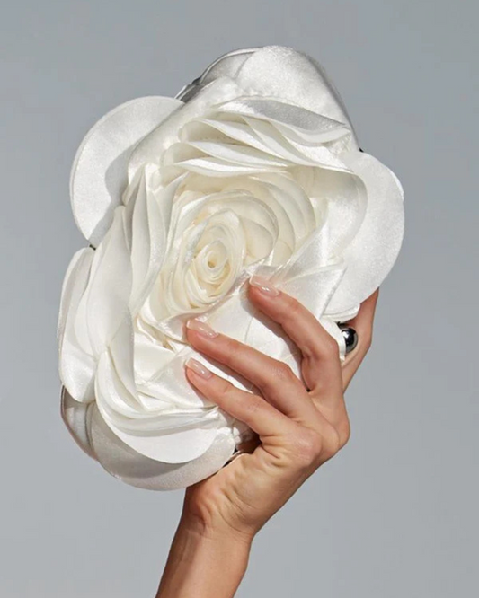 Wells Flower Clutch — bolso de mano · Novah Collection
