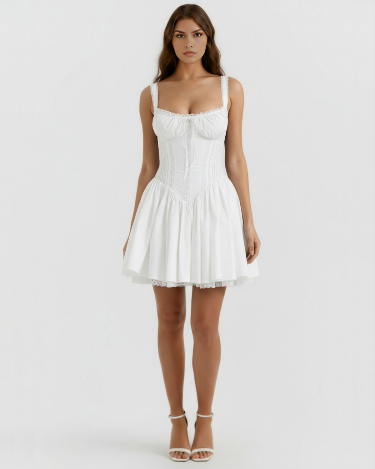 Luna — vestido en color blanco · Novah Collection [color:Blanco]