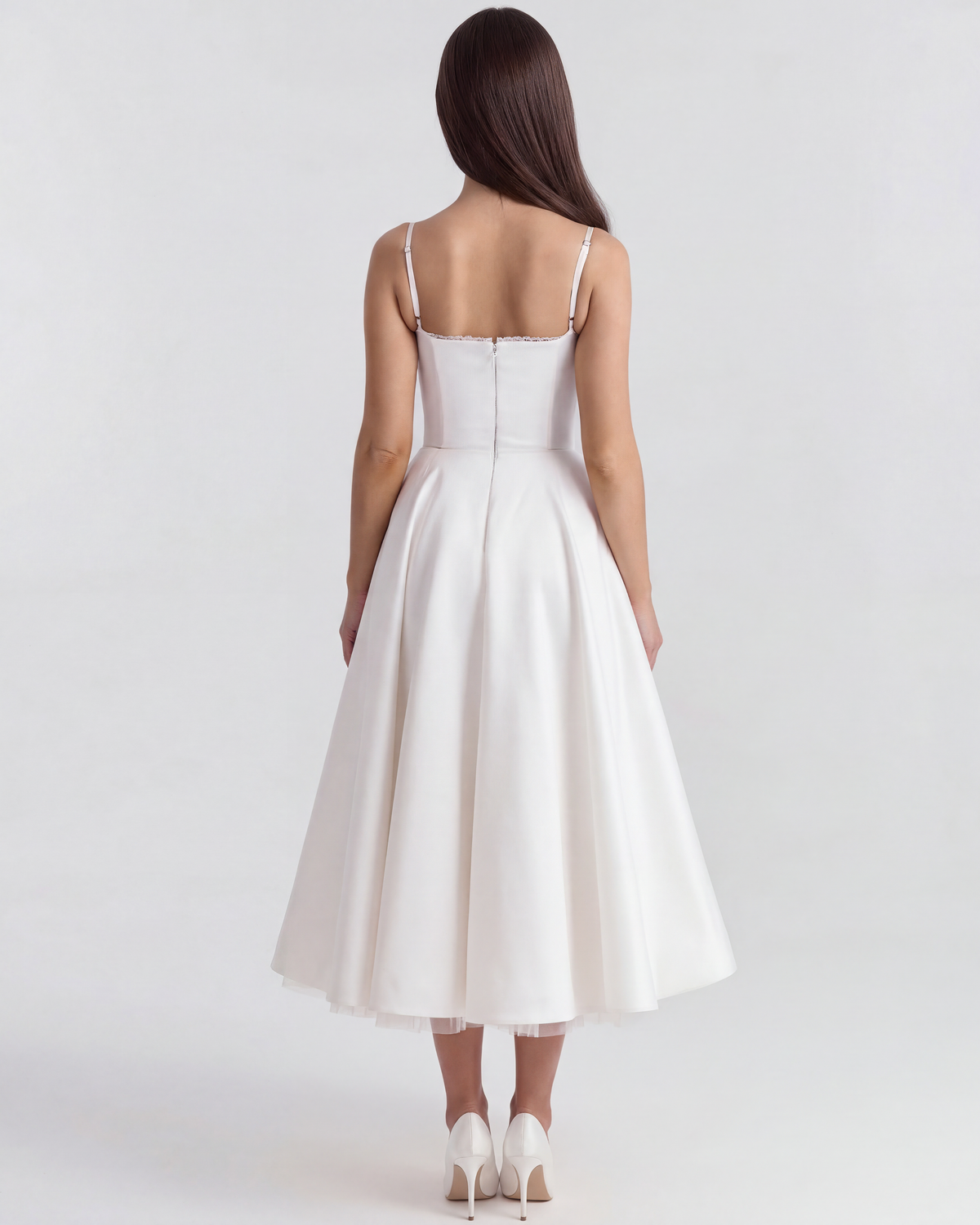 Selene — vestido en color blanco · Novah Collection [color:Blanco]