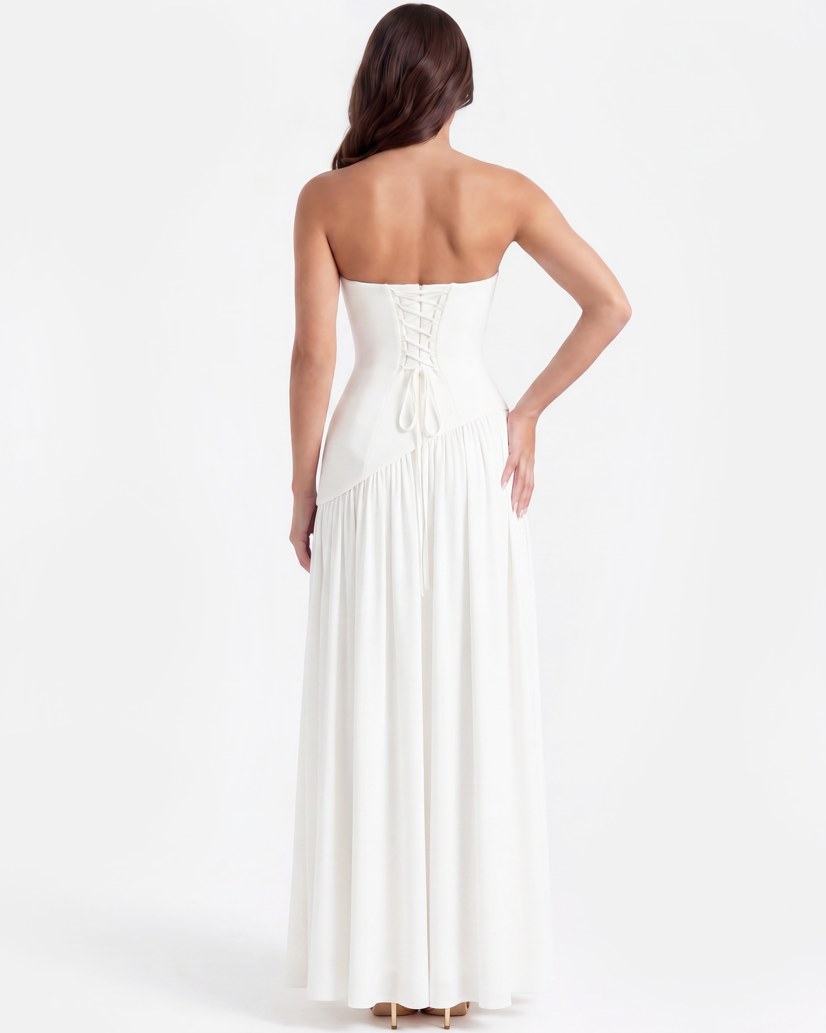 Serena — vestido en color blanco · Novah Collection [color:Blanco]