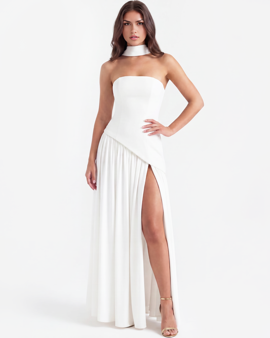 Serena — vestido en color blanco · Novah Collection [color:Blanco]