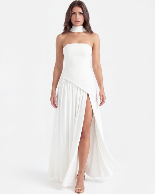 Serena — vestido en color blanco · Novah Collection [color:Blanco]