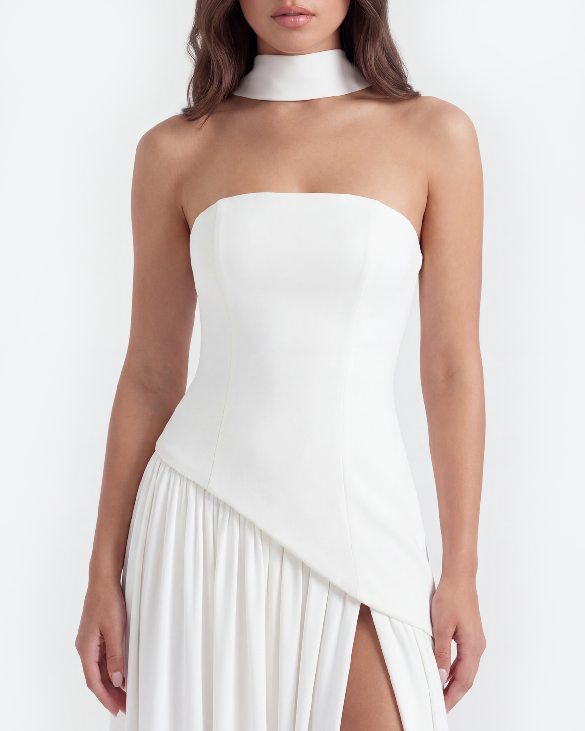 Serena — vestido en color blanco · Novah Collection [color:Blanco]