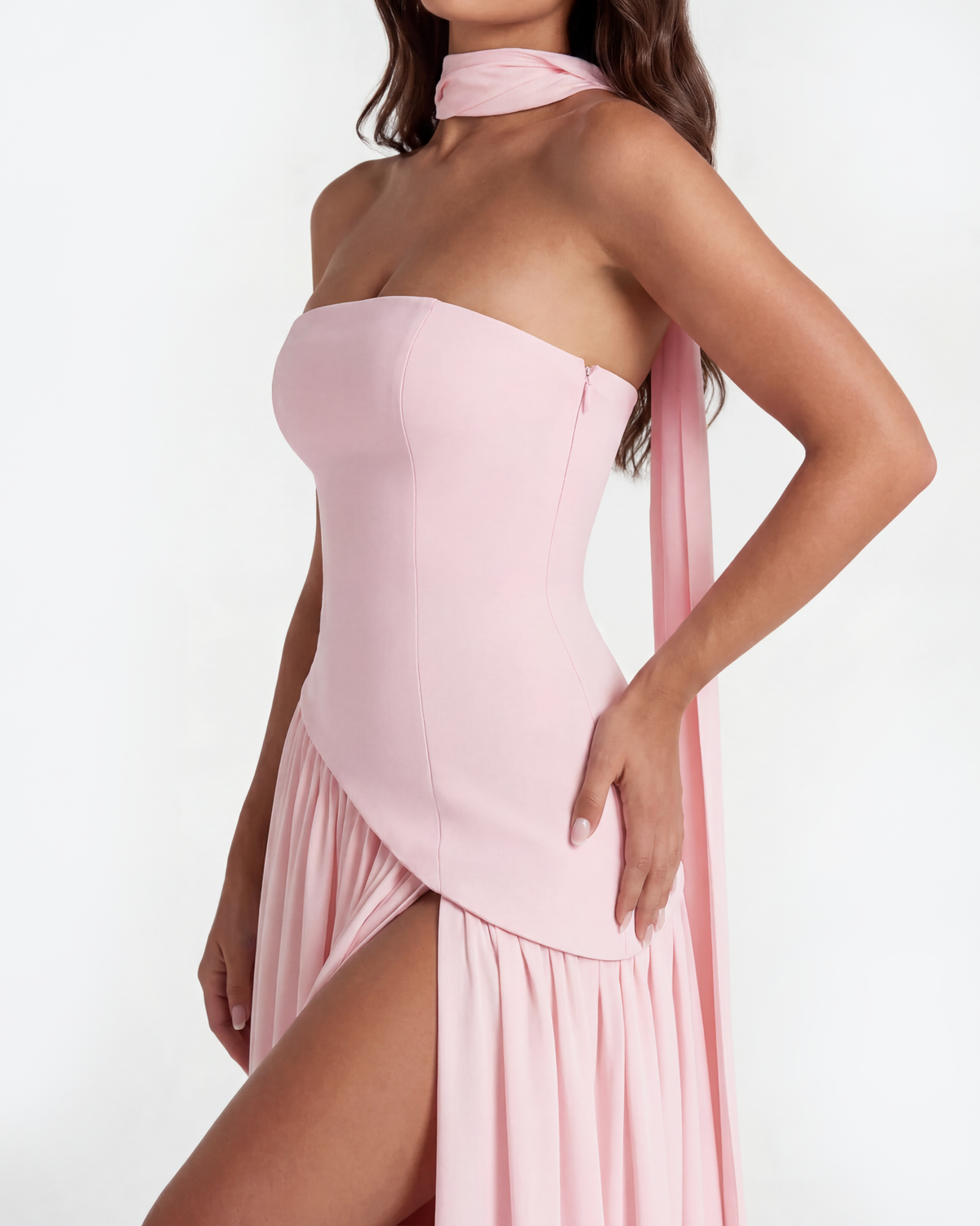 Serena — vestido en color rosa · Novah Collection [color:Rosa]