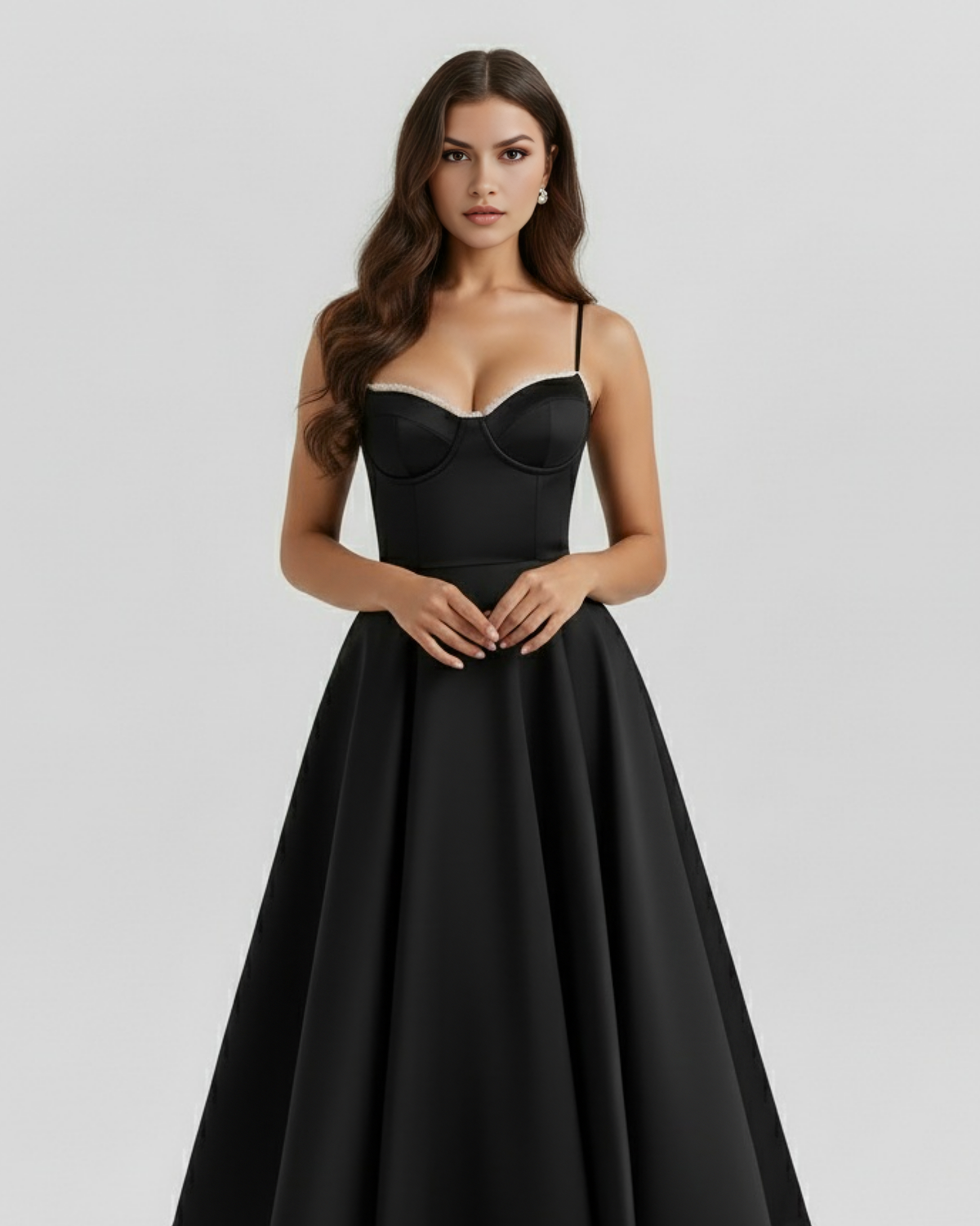 Selene — vestido en color negro · Novah Collection [color:Negro]