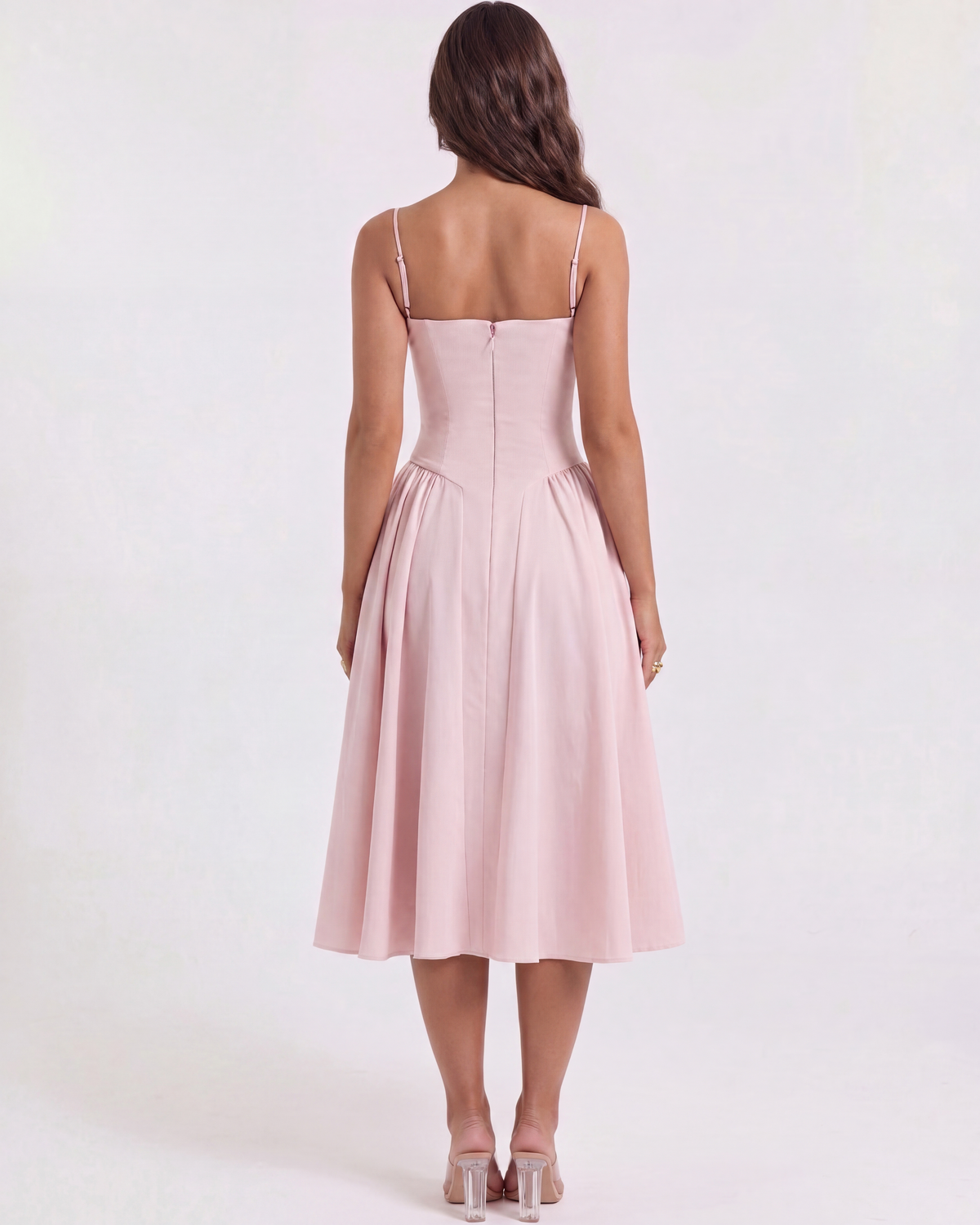 Francesca — vestido en color rosa claro · Novah Collection [color:Rosa Claro]