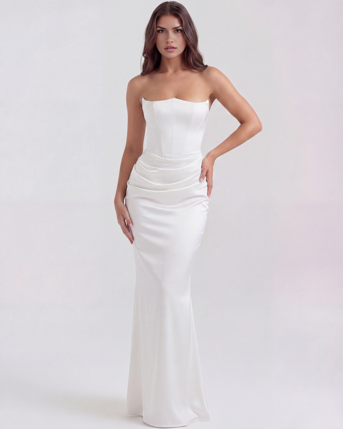 Rosalind — vestido en color blanco · Novah Collection [color:Blanco]