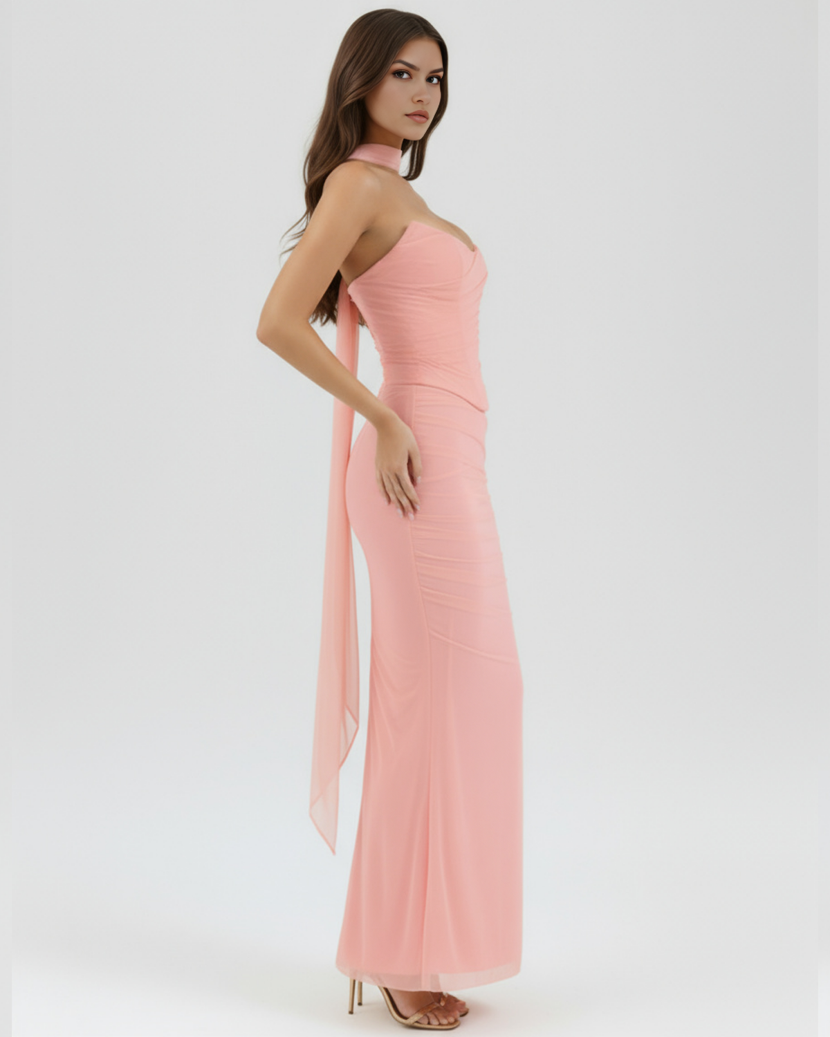 Malu — vestido en color rosa · Novah Collection [color:Rosa]