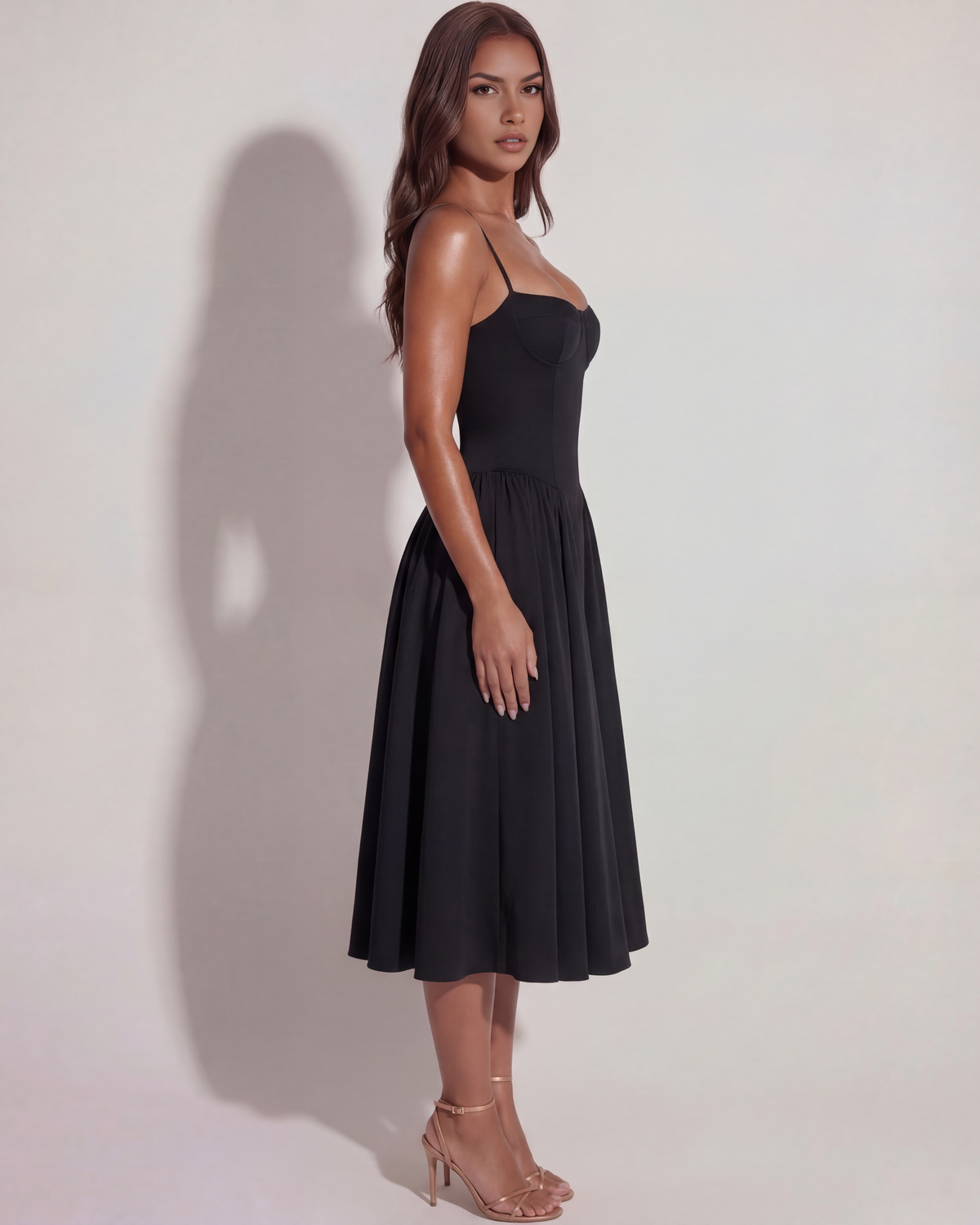 Francesca — vestido en color negro · Novah Collection [color:Negro]