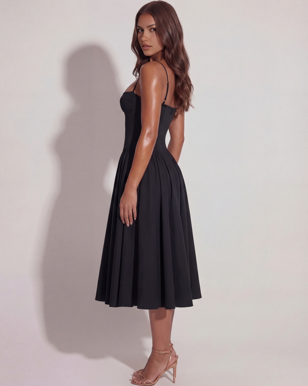 Francesca — vestido en color negro · Novah Collection [color:Negro]