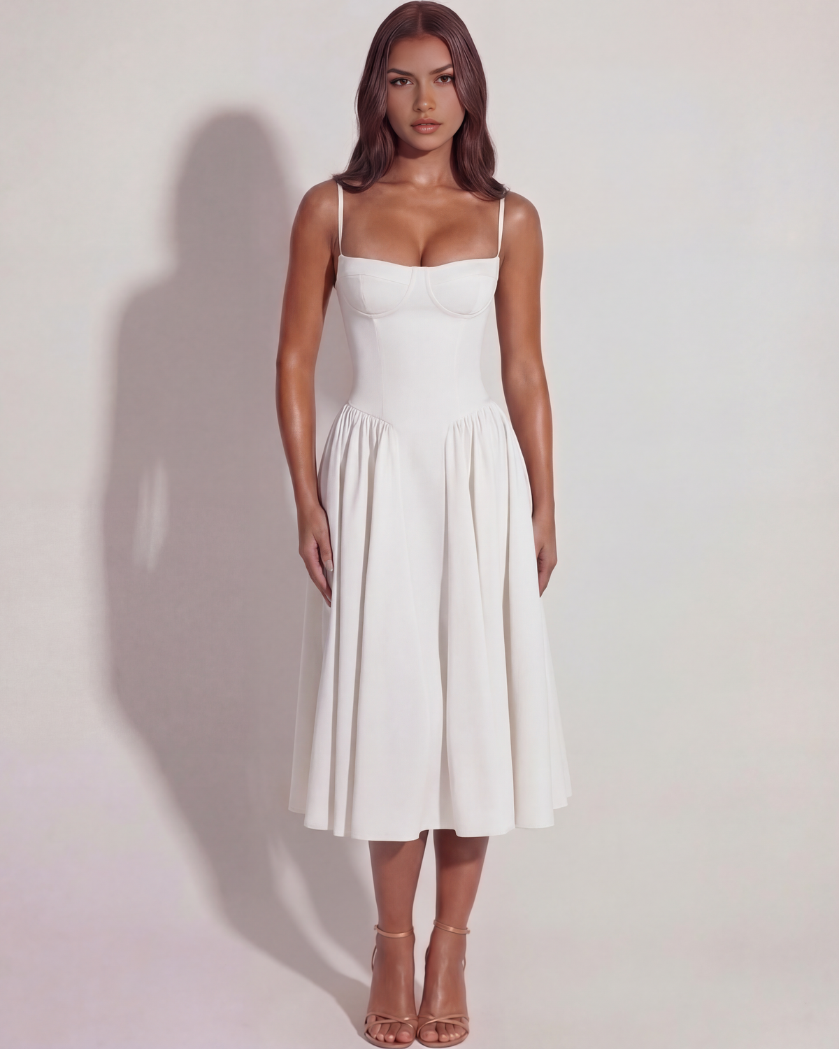 Francesca — vestido en color blanco · Novah Collection [color:Blanco]
