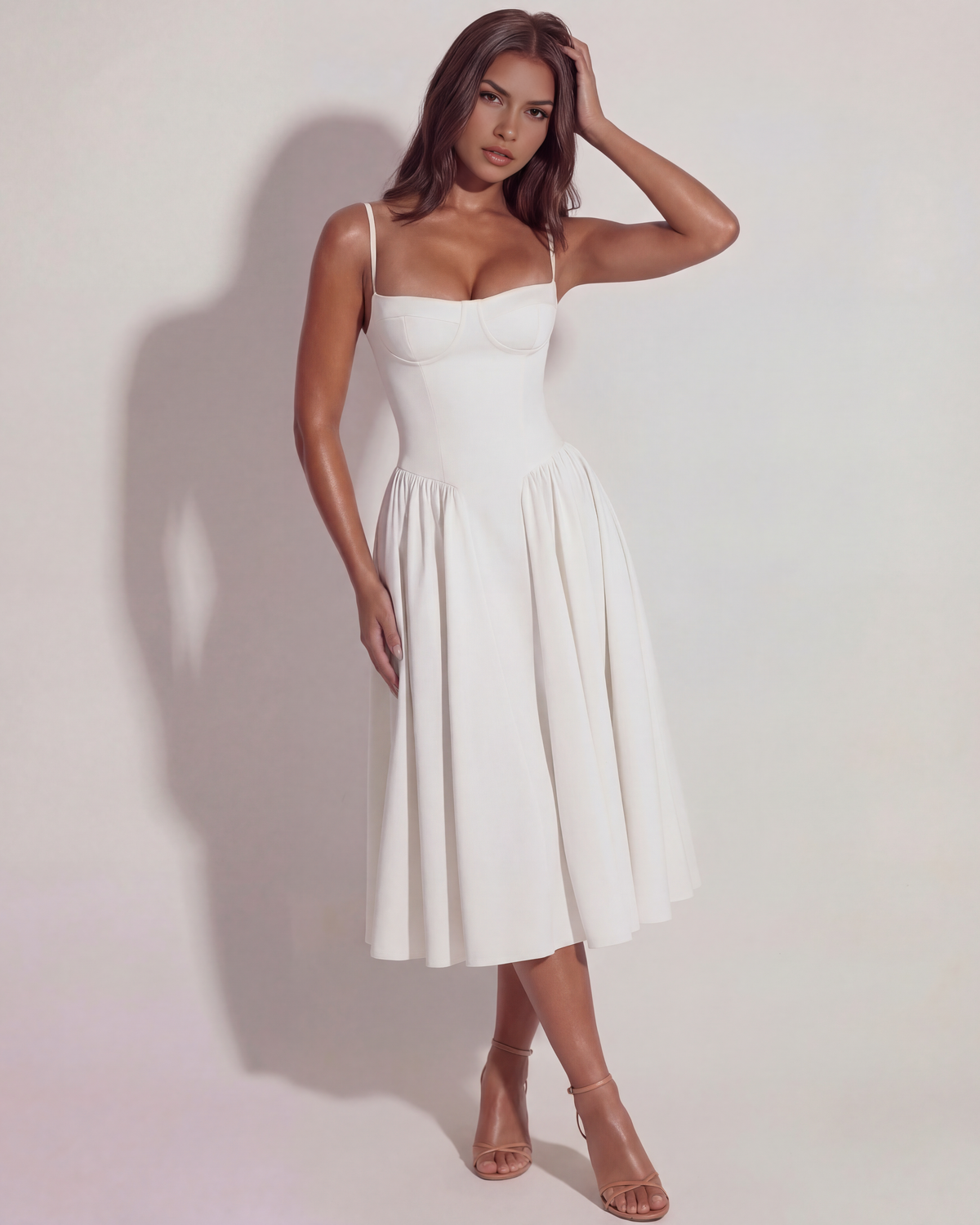 Francesca — vestido en color blanco · Novah Collection [color:Blanco]