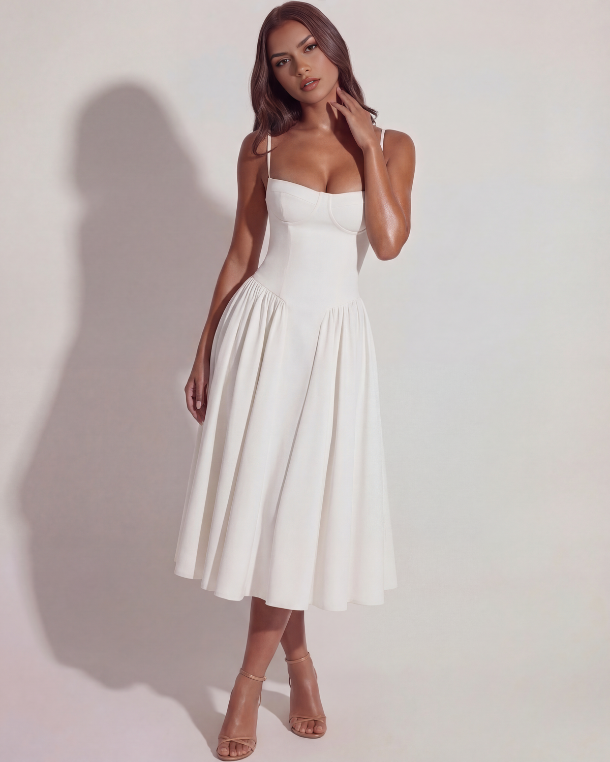 Francesca — vestido en color blanco · Novah Collection [color:Blanco]