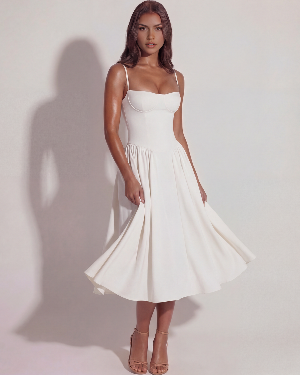 Francesca — vestido en color blanco · Novah Collection [color:Blanco]