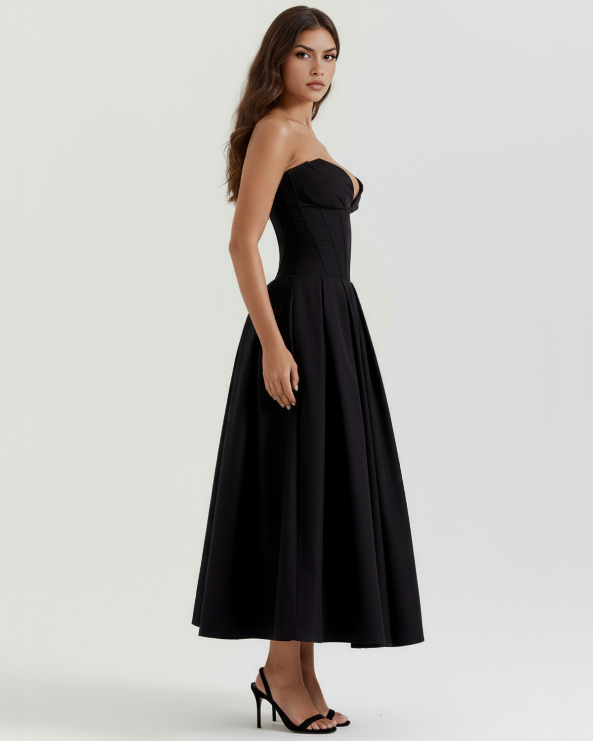 Amalfi — vestido en color negro · Novah Collection [color:Negro]