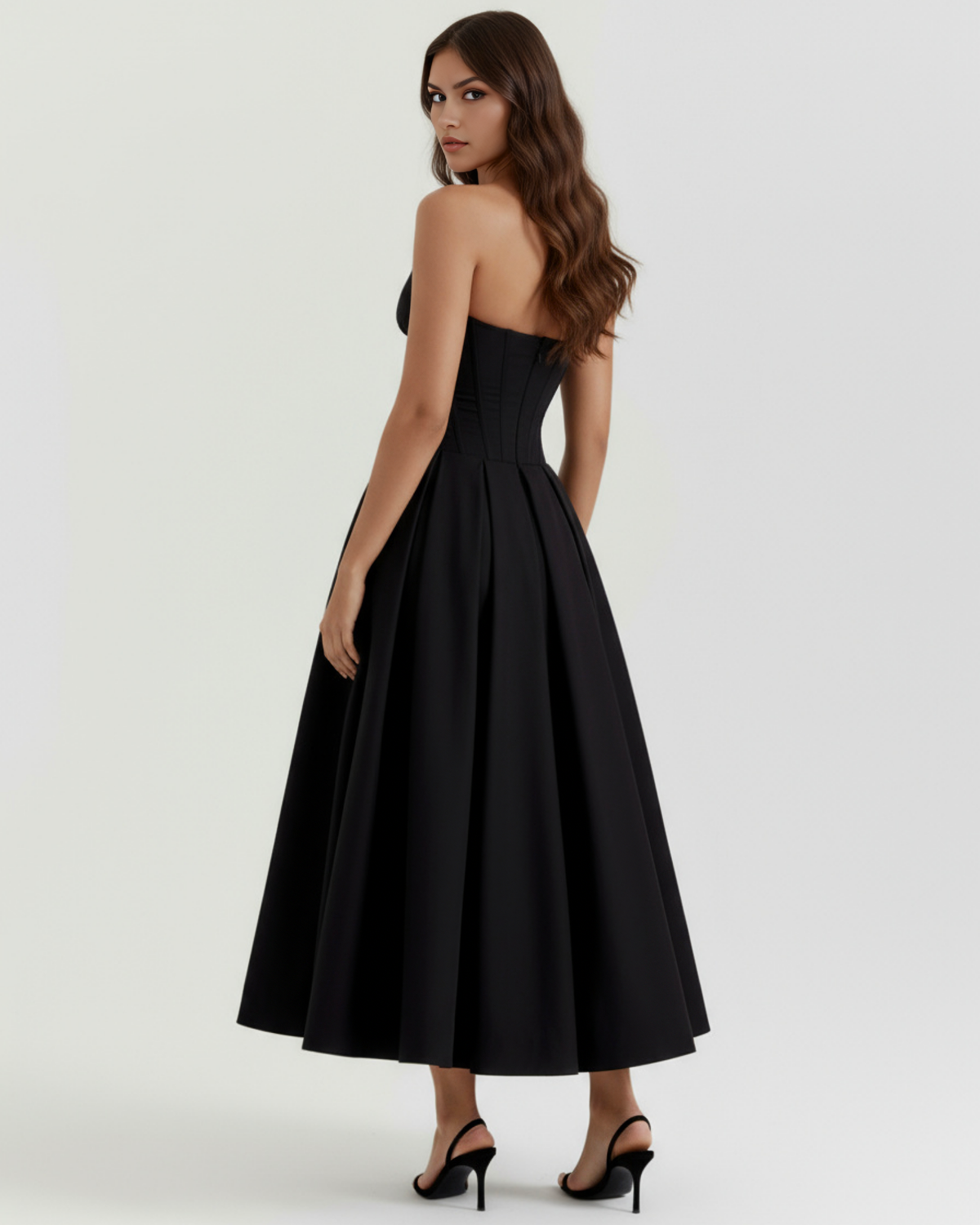 Amalfi — vestido en color negro · Novah Collection [color:Negro]
