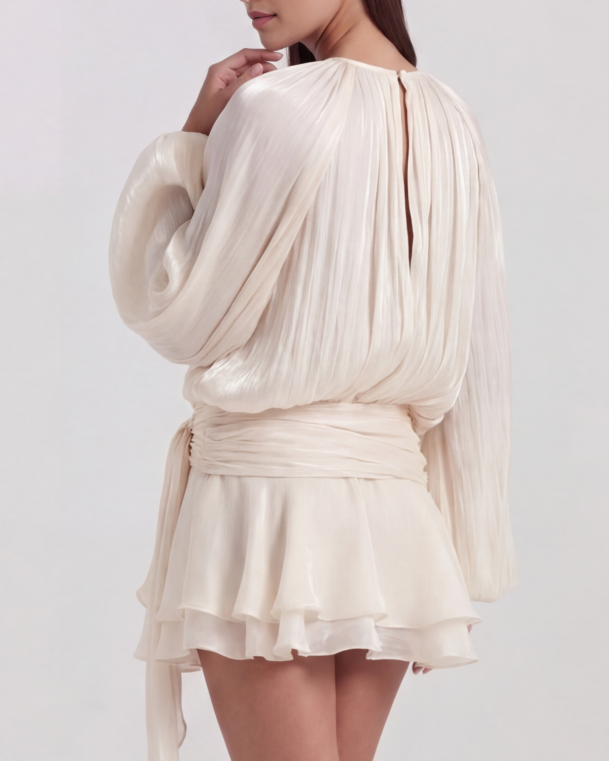 Giovanna — vestido en color crema · Novah Collection [color:Crema]