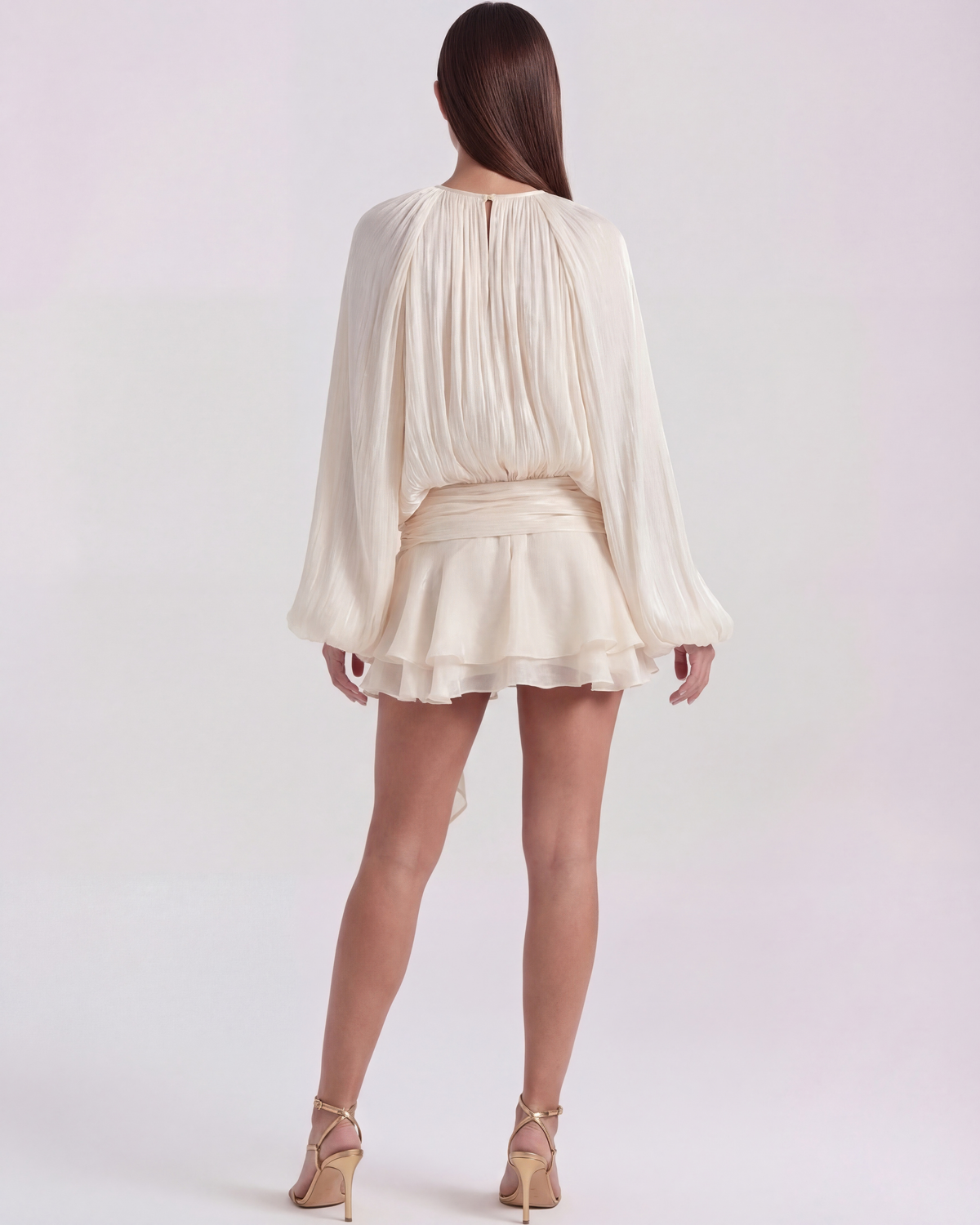Giovanna — vestido en color crema · Novah Collection [color:Crema]