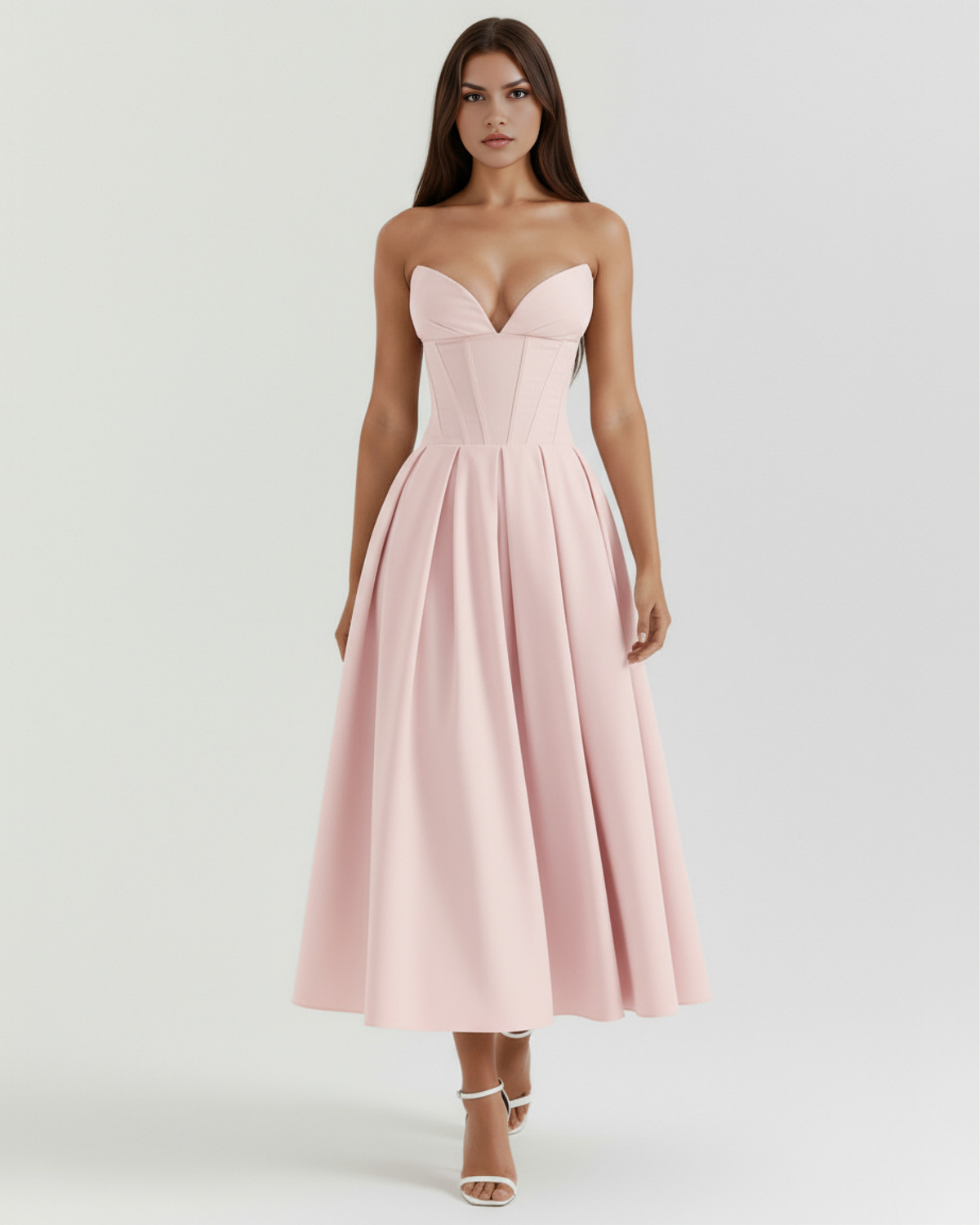 Amalfi — vestido en color rosa · Novah Collection [color:Rosa]