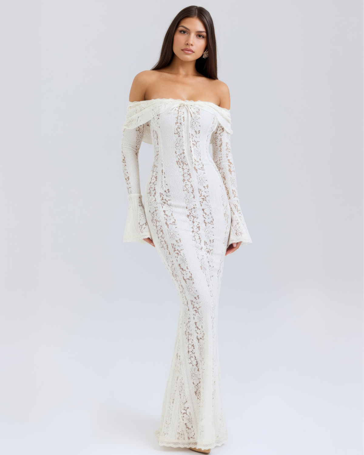 Alessandra — vestido en color blanco · Novah Collection [color:Blanco]