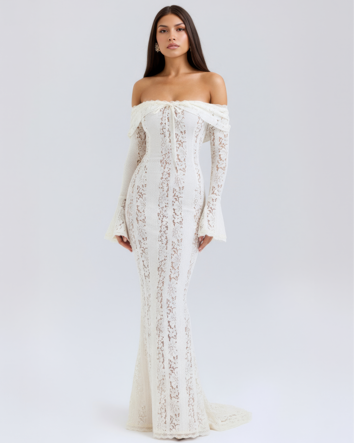 Alessandra — vestido en color blanco · Novah Collection [color:Blanco]