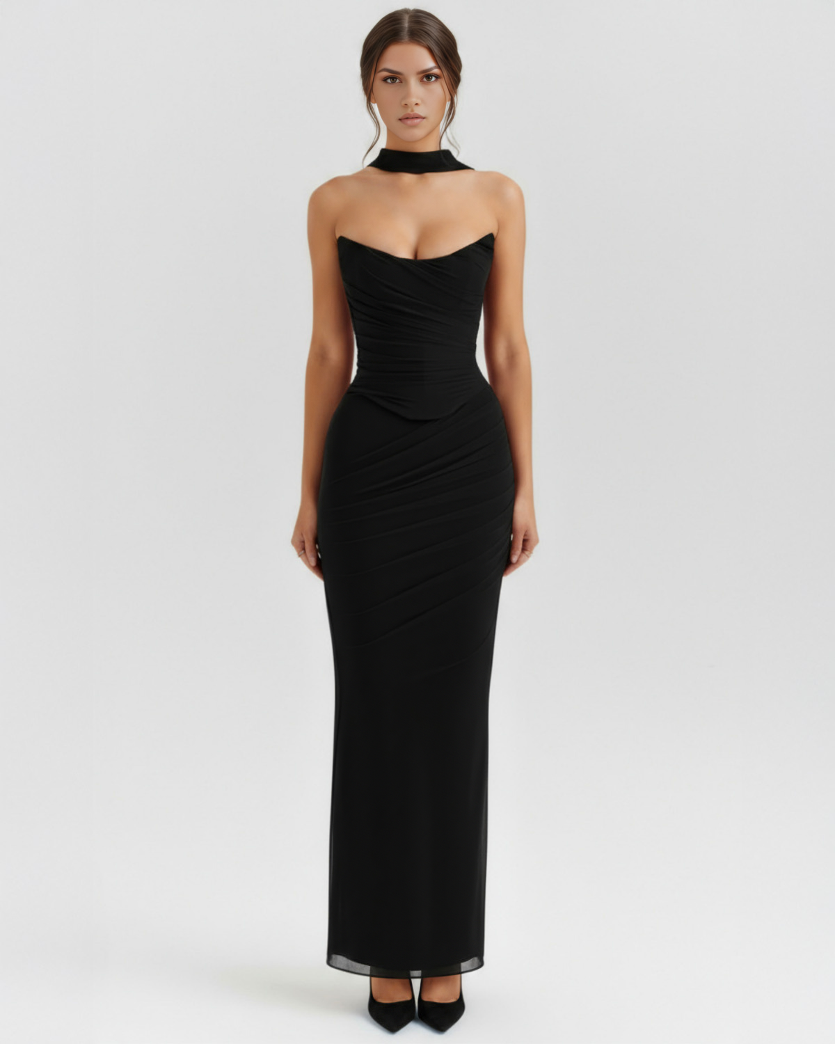 Malu — vestido en color negro · Novah Collection [color:Negro]