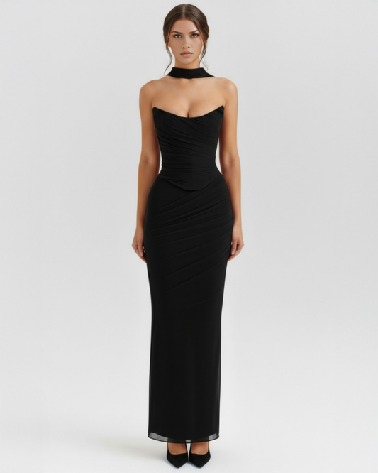 Malu — vestido en color negro · Novah Collection [color:Negro]