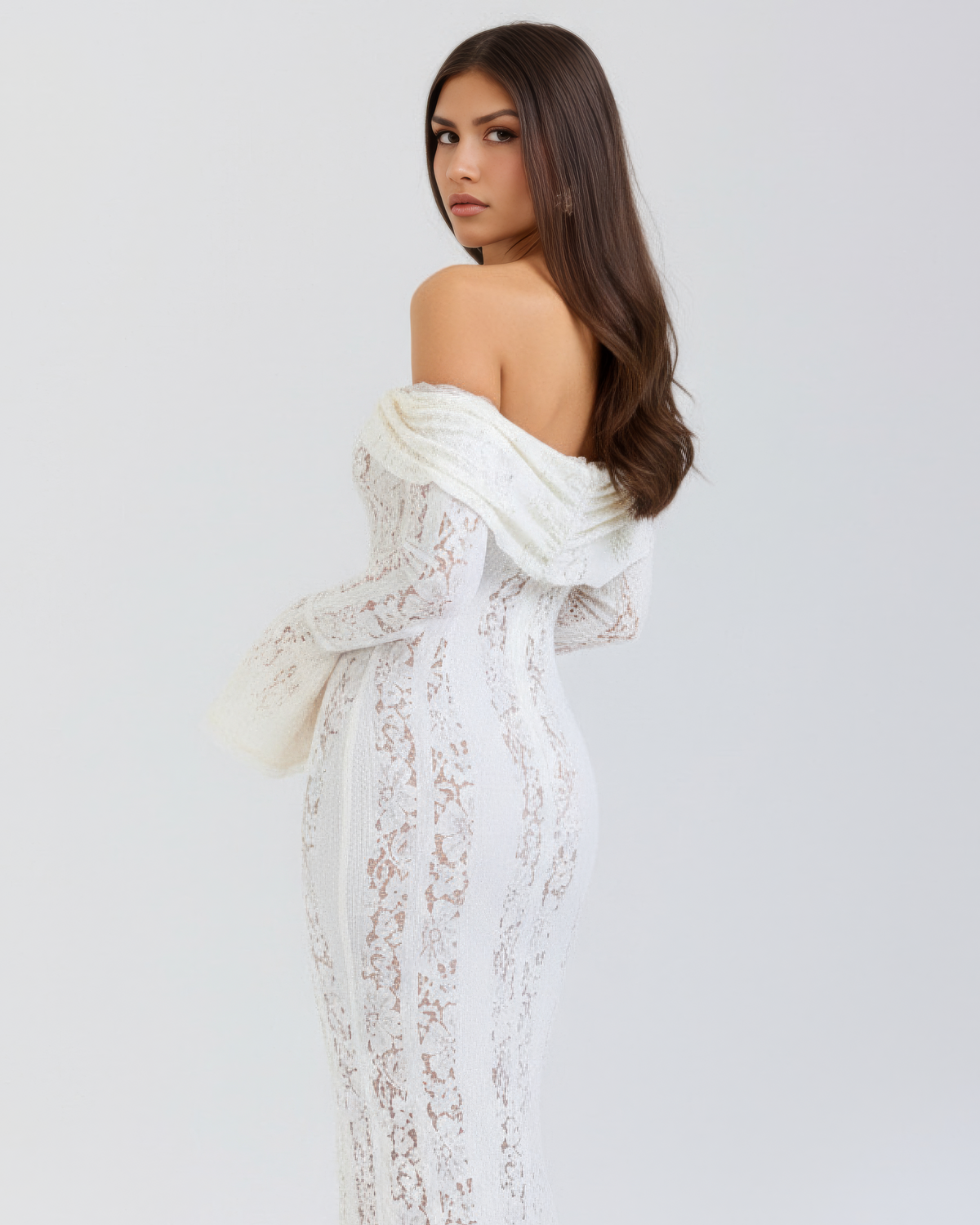 Alessandra — vestido en color blanco · Novah Collection [color:Blanco]