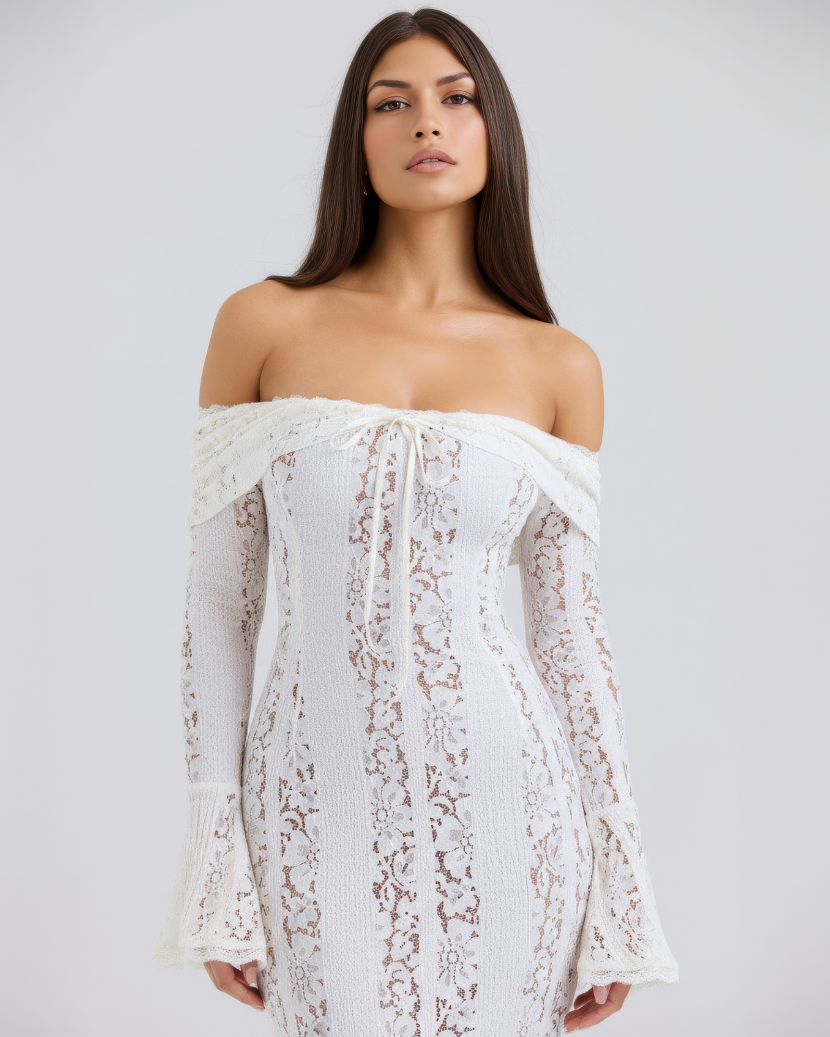 Alessandra — vestido en color blanco · Novah Collection [color:Blanco]
