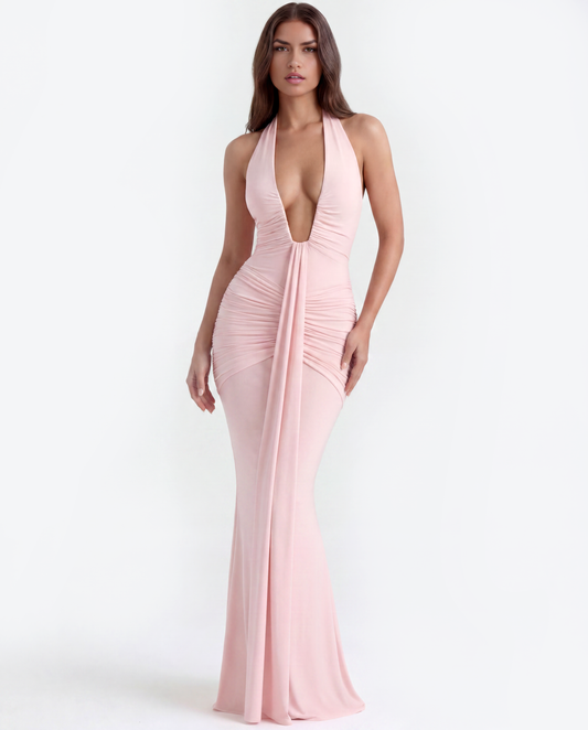 Ariel — vestido en color rosa · Novah Collection [color:Rosa]