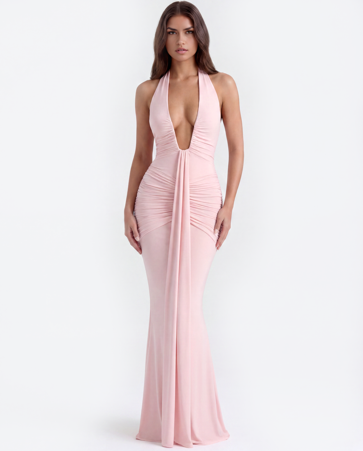 Ariel — vestido en color rosa · Novah Collection [color:Rosa]