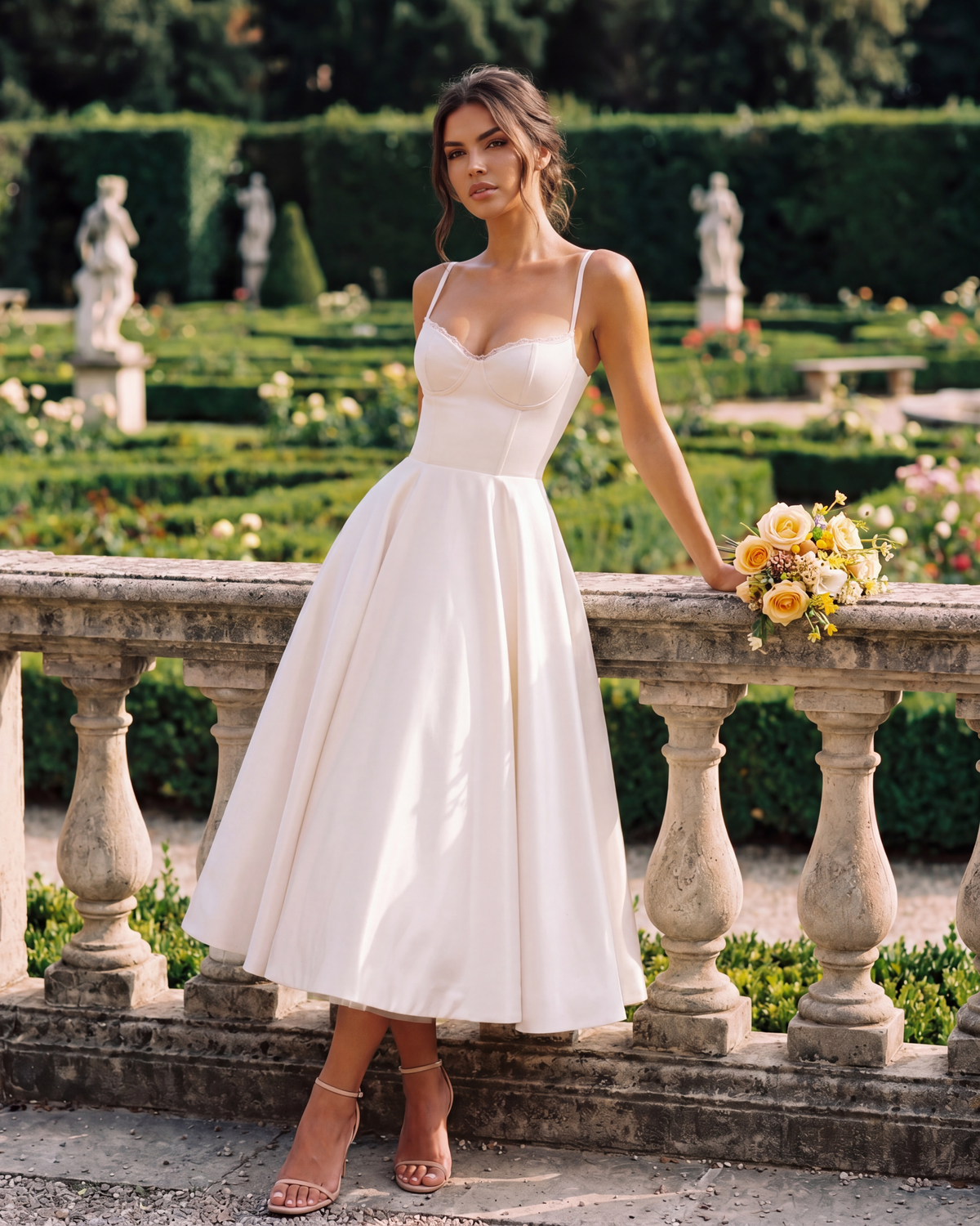 Selene — vestido en color blanco · Novah Collection [color:Blanco]