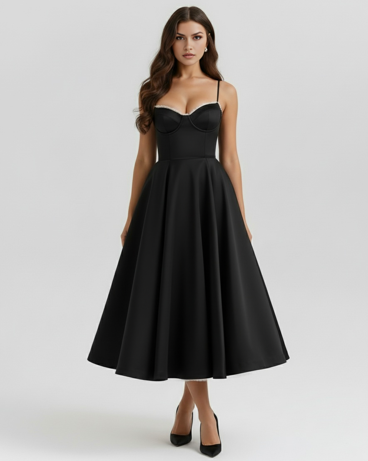 Selene — vestido · Novah Collection [color:Negro]
