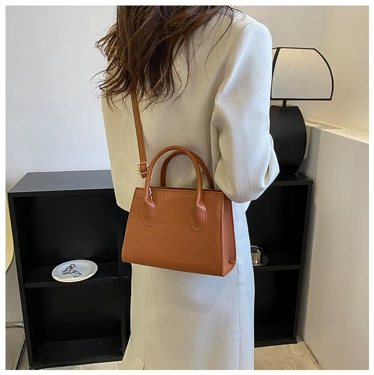 Bolso Estoril en Marrón coñac - Novah Collection