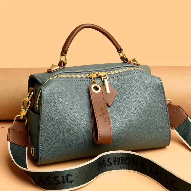 Bolso Granada en Verde petróleo - Novah Collection