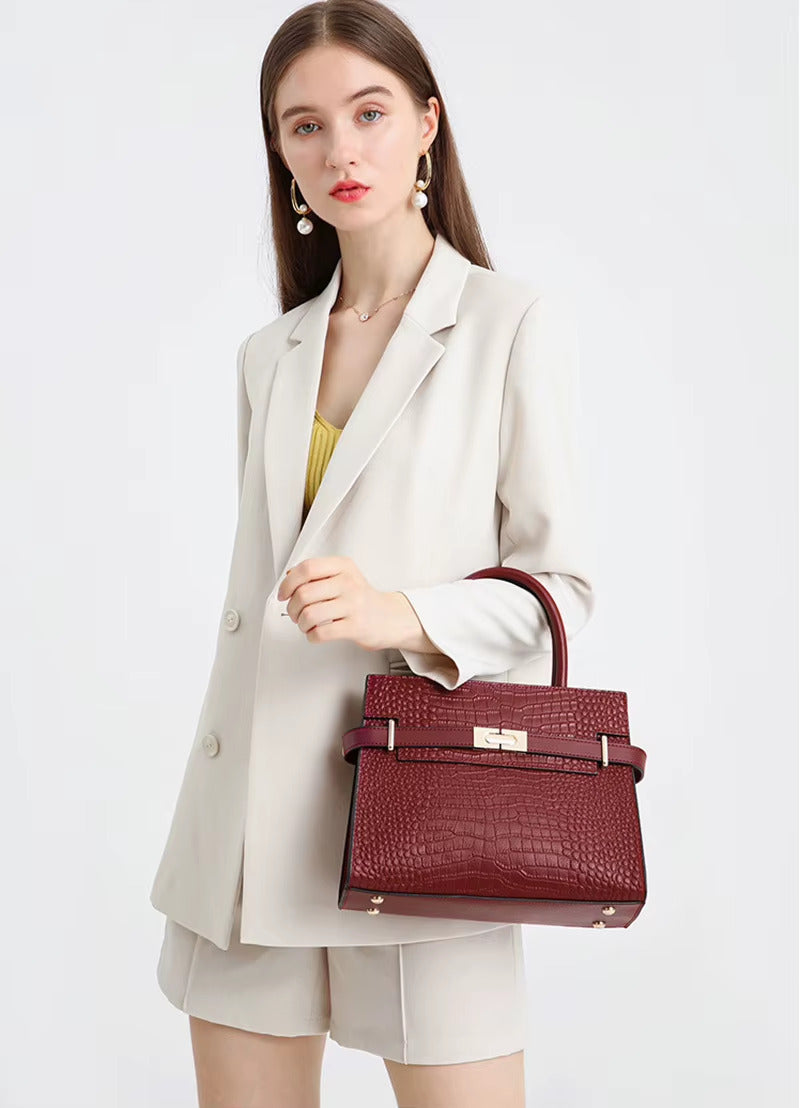Bolso Florencia en Burdeos - Novah Collection