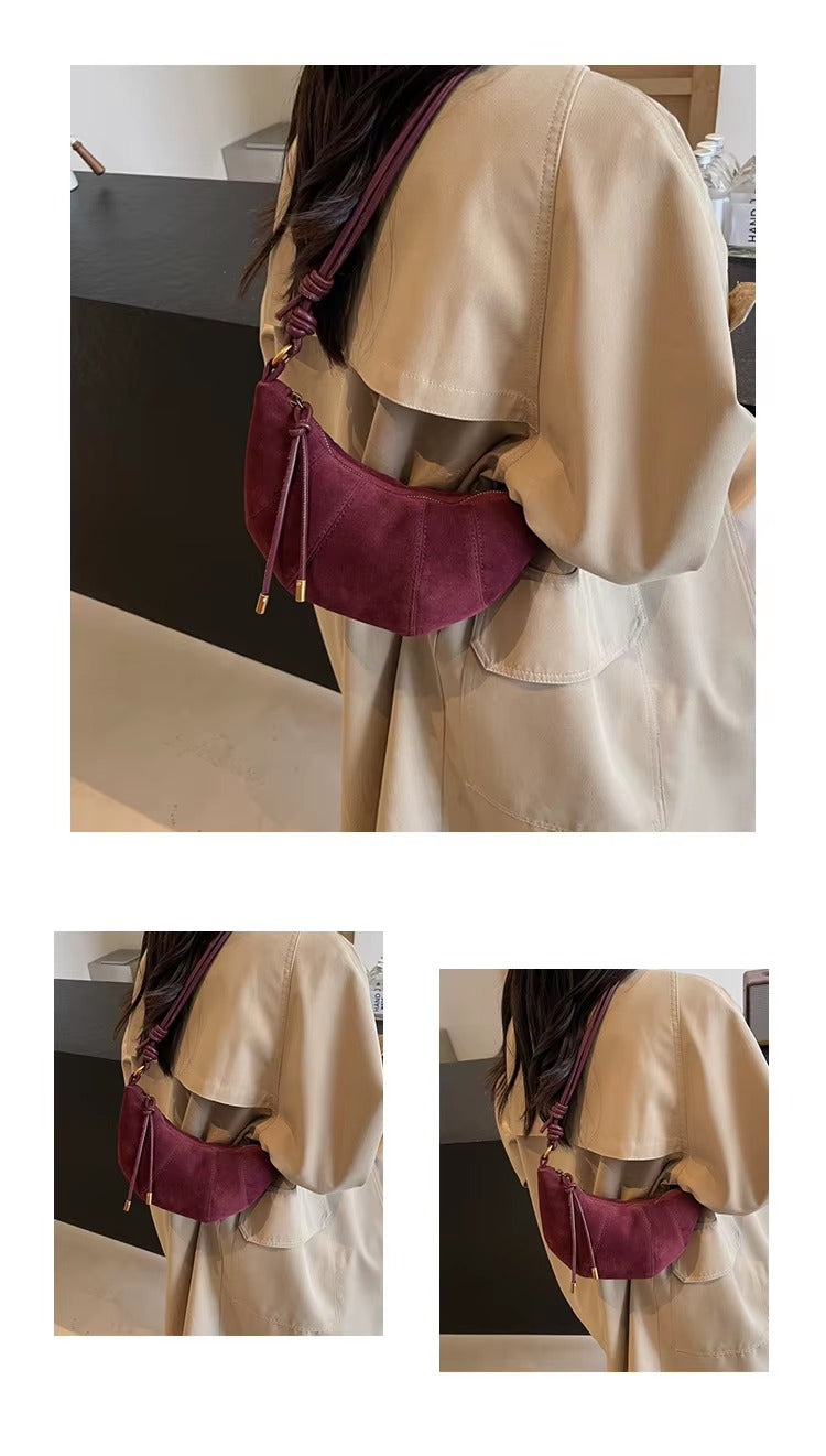 Bolso Kioto en Burdeos - Novah Collection
