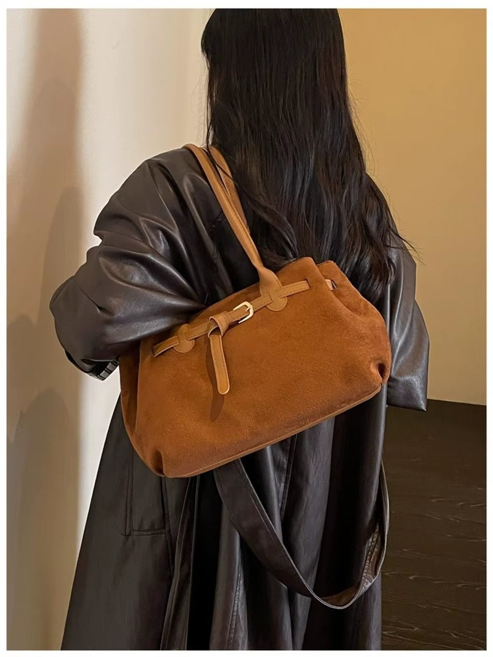 Bolso Córcega en Camel tostado - Novah Collection